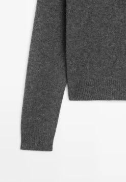 Massimo Dutti BUTTONED WITH HOOD - Cardigan - Grey -Massimo Dutti Shop 6d1064f4e27542109b848a1a4a5ee622