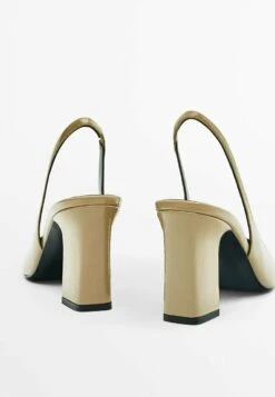 Massimo Dutti Heeled Slingback - Classic Heels -Massimo Dutti Shop 6d3ac567c206404a903adc157db8a2ce