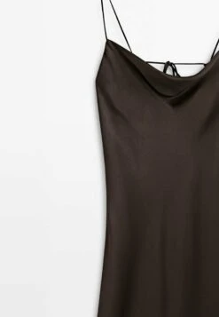 Massimo Dutti Camisole Midi - Occasion Wear - Dark Brown -Massimo Dutti Shop 6d5527f3ae0940af956b2e30d66a014b