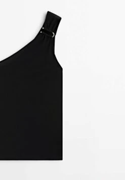 Massimo Dutti AsymmetricWith Piece Detail- Top - Black 13 Massimo Dutti AsymmetricWith Piece Detail- Top - Black -Massimo Dutti Shop 6d7c2e5e413b4e73853fbad8f7ffc36a