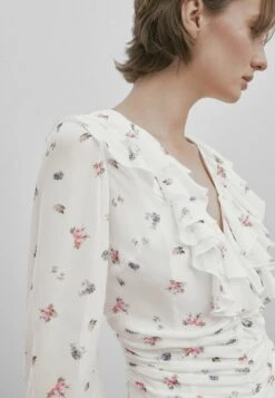 Massimo Dutti Studio - Long Floral Print With Ruffles - Maxi Dress - White 15 Massimo Dutti Studio - Long Floral Print With Ruffles - Maxi Dress - White -Massimo Dutti Shop 6db4f2315cfb42088e5097883929642a