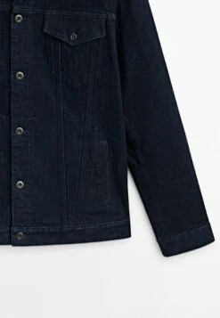 Massimo Dutti Rinse Wash Co-Ordinated Trucket - Denim Jacket - Blue -Massimo Dutti Shop 6dbd29e6465c408fbeb3fb45109e5b11