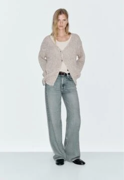 Massimo Dutti HIGH-WAIST WIDE-LEG - Wide Leg - Blue Denim -Massimo Dutti Shop 6dd14bb56e2a47949fe7005d7b71bbbd