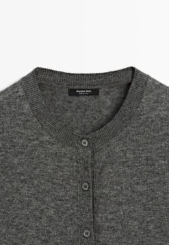 Massimo Dutti BUTTONED WITH CREW NECK - Cardigan - Grey 26 Massimo Dutti BUTTONED WITH CREW NECK - Cardigan - Grey -Massimo Dutti Shop 6deb2907733b47859c1be3883389860b