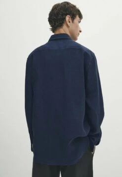 Massimo Dutti With Pockets - Shirt - Dark Blue -Massimo Dutti Shop 6e459e23f19b4047ac97c0c76019caa9