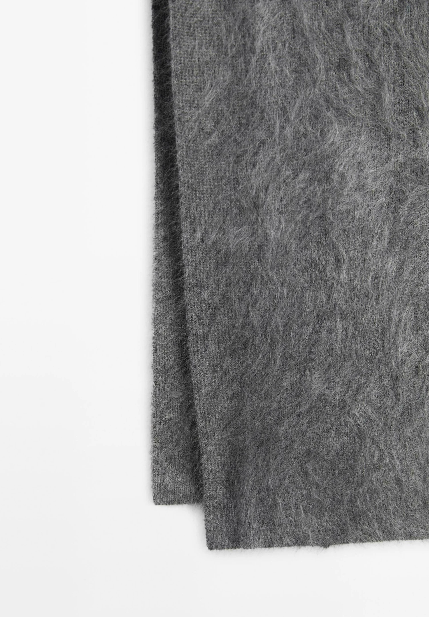 Massimo Dutti LONG ZIPPED - Cape - Grey 12 Massimo Dutti LONG ZIPPED - Cape - Grey - Image 10