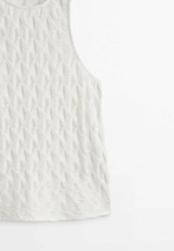Massimo Dutti Sleeveless Textured - Top 11 Massimo Dutti Sleeveless Textured - Top -Massimo Dutti Shop 6e9d843474d8499bbcc57853d39b2527