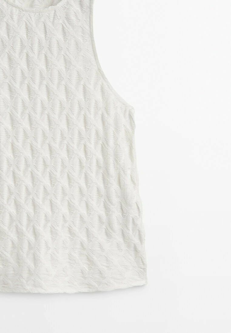 Massimo Dutti Sleeveless Textured - Top 7 Massimo Dutti Sleeveless Textured - Top - Image 5