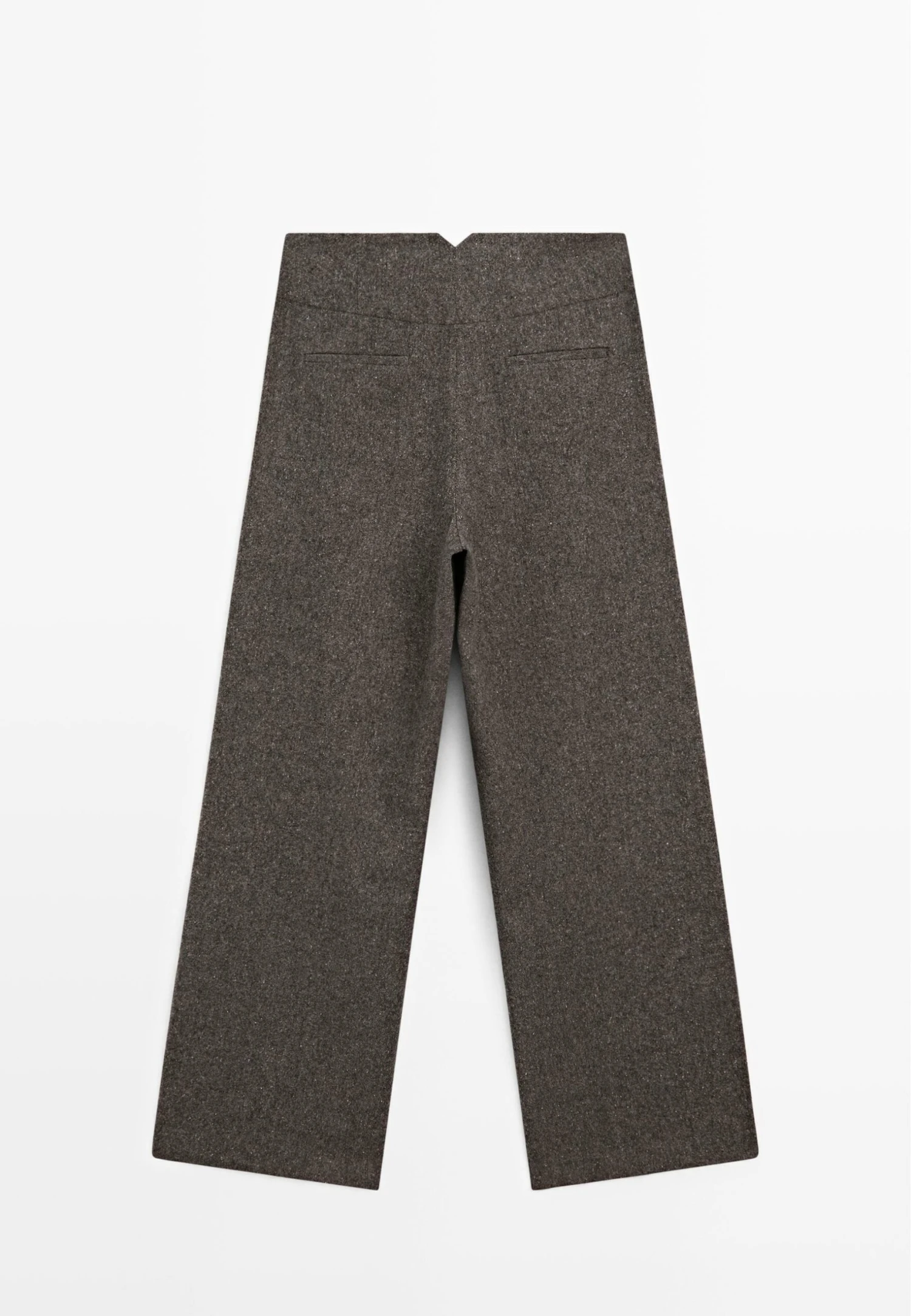 Massimo Dutti KNICKERBOCKER YARN EFFECT - Suit Trousers - Dark Brown 5 Massimo Dutti KNICKERBOCKER YARN EFFECT - Suit Trousers - Dark Brown - Image 3