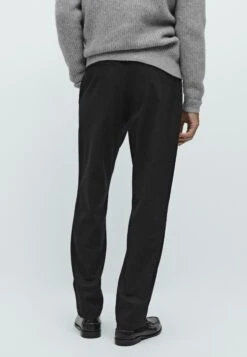Massimo Dutti JOGGER FIT - Trousers - Black -Massimo Dutti Shop 6f205e9c9622409a90886a82fd206177
