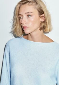 Massimo Dutti BOAT NECK WITH RAGLAN SLEEVE - Jumper - Blue -Massimo Dutti Shop 6f66c620f8f8440f9d62bdccd8e7ca3a