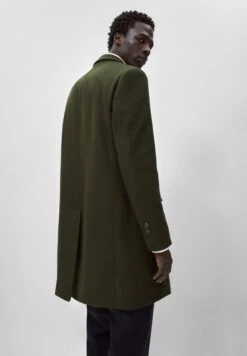 Massimo Dutti Short Coat - Dark Green -Massimo Dutti Shop 6f67455f7ea24400bc7fbe739debe093