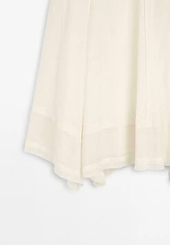 Massimo Dutti MIDI WITH SEAM DETAILS - A-line Skirt - Beige -Massimo Dutti Shop 6fbf5382a5bf48e1ac04696679f57854