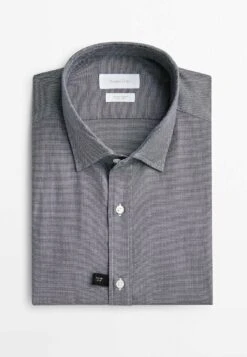 Massimo Dutti Textured Bird S-Eye - Shirt - Grey 20 Massimo Dutti Textured Bird S-Eye - Shirt - Grey -Massimo Dutti Shop 6fc92b03471145d298f70c69012a2f8f