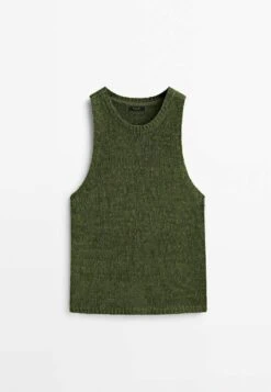 Massimo Dutti Textured Blend - Top - Green 13 Massimo Dutti Textured Blend - Top - Green -Massimo Dutti Shop 6fd6759937e04a319abe150c3f336a8f