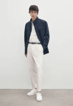 Massimo Dutti Technical With Zip- Summer Jacket - Dark Blue -Massimo Dutti Shop 7029d16ae70943ceab83692206f17c5e