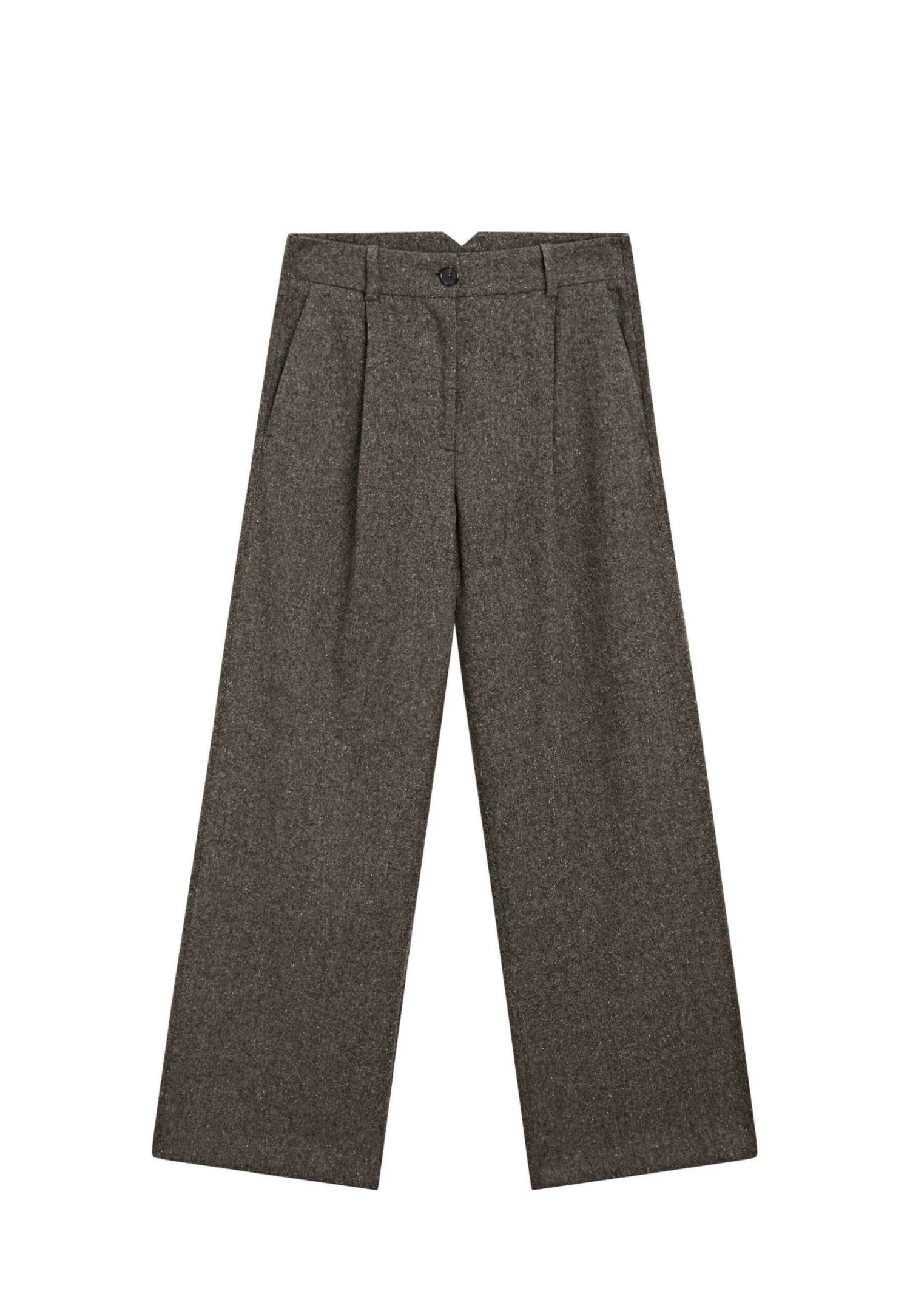 Massimo Dutti KNICKERBOCKER YARN EFFECT - Suit Trousers - Dark Brown 8 Massimo Dutti KNICKERBOCKER YARN EFFECT - Suit Trousers - Dark Brown - Image 6