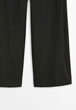 Massimo Dutti STRIPED WIDE-LEG - Trousers - Dark Grey 18 Massimo Dutti STRIPED WIDE-LEG - Trousers - Dark Grey -Massimo Dutti Shop 7085b874afb44dee8aa5791a9d64bc05