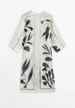 Massimo Dutti Print - Shirt Dress - White -Massimo Dutti Shop 7085e04e59564d96bc61e5acdf37326f