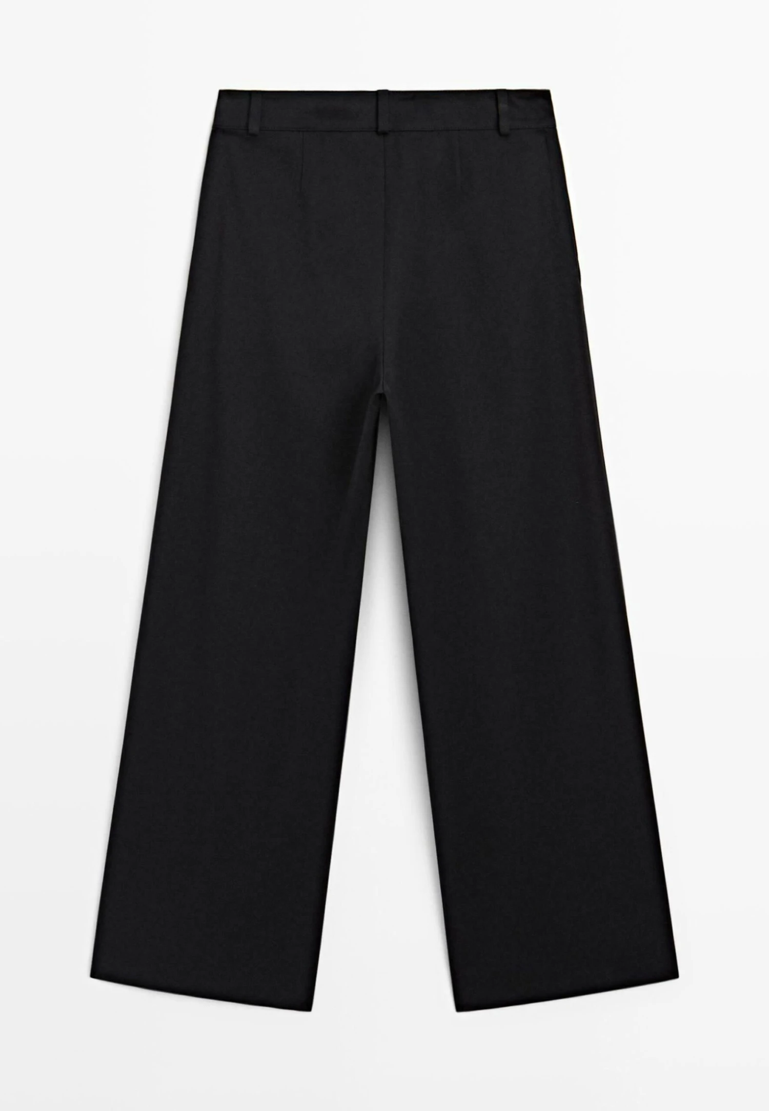 Massimo Dutti WIDE - Trousers - Dark Blue 10 Massimo Dutti WIDE - Trousers - Dark Blue - Image 8