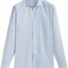 Massimo Dutti Easy Iron Slim Fit Striped- Shirt - Light Blue 1 Massimo Dutti Easy Iron Slim Fit Striped- Shirt - Light Blue -Massimo Dutti Shop 70f9ce0fd1f446be91329a9f228ee8e5
