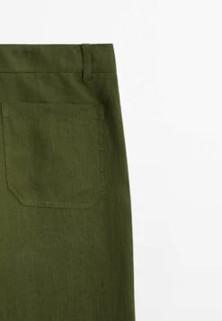 Massimo Dutti With Pockets - Trousers - Green -Massimo Dutti Shop 716cbd37ff9b4ac7a929141f2abb3e2f