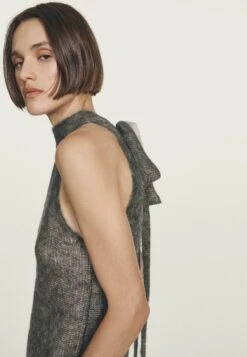 Massimo Dutti Top - Dark Grey -Massimo Dutti Shop 71c858e859df44008956856b6f6cfbbc