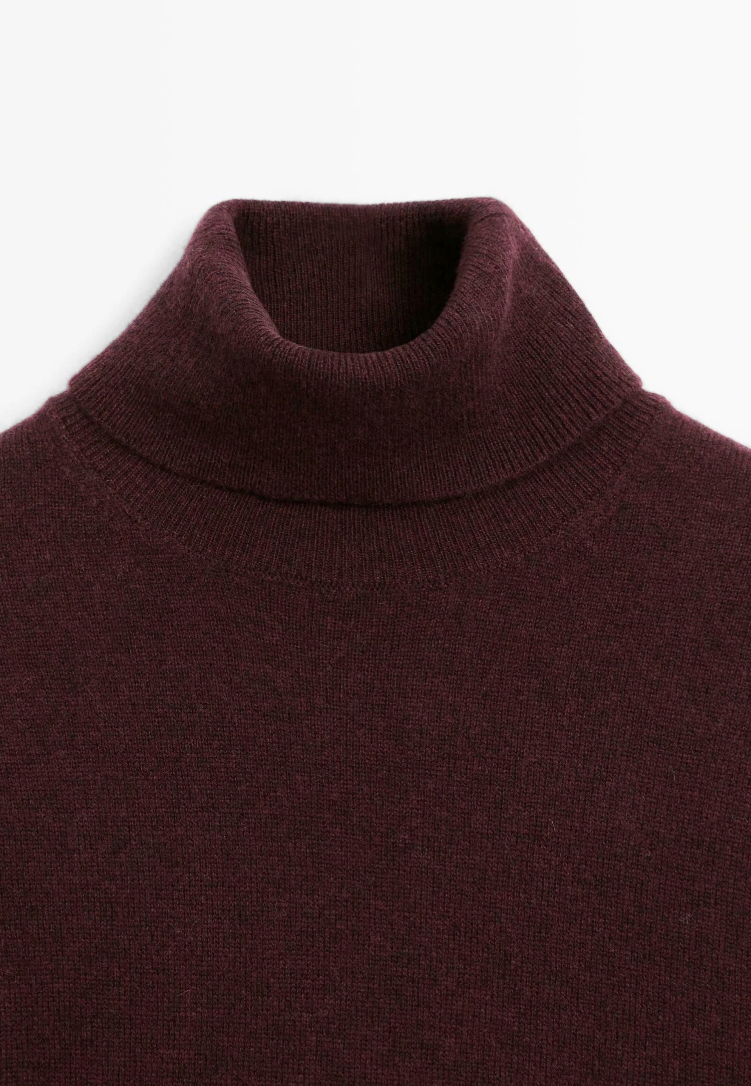 Massimo Dutti HIGH NECK - Jumper - Bordeaux 10 Massimo Dutti HIGH NECK - Jumper - Bordeaux - Image 8