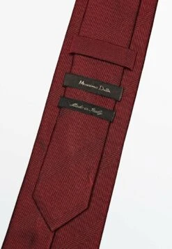 Massimo Dutti Micro Stripe - Tie - Bordeaux -Massimo Dutti Shop 720211f9748a43e9b0c501cb30eb6a22