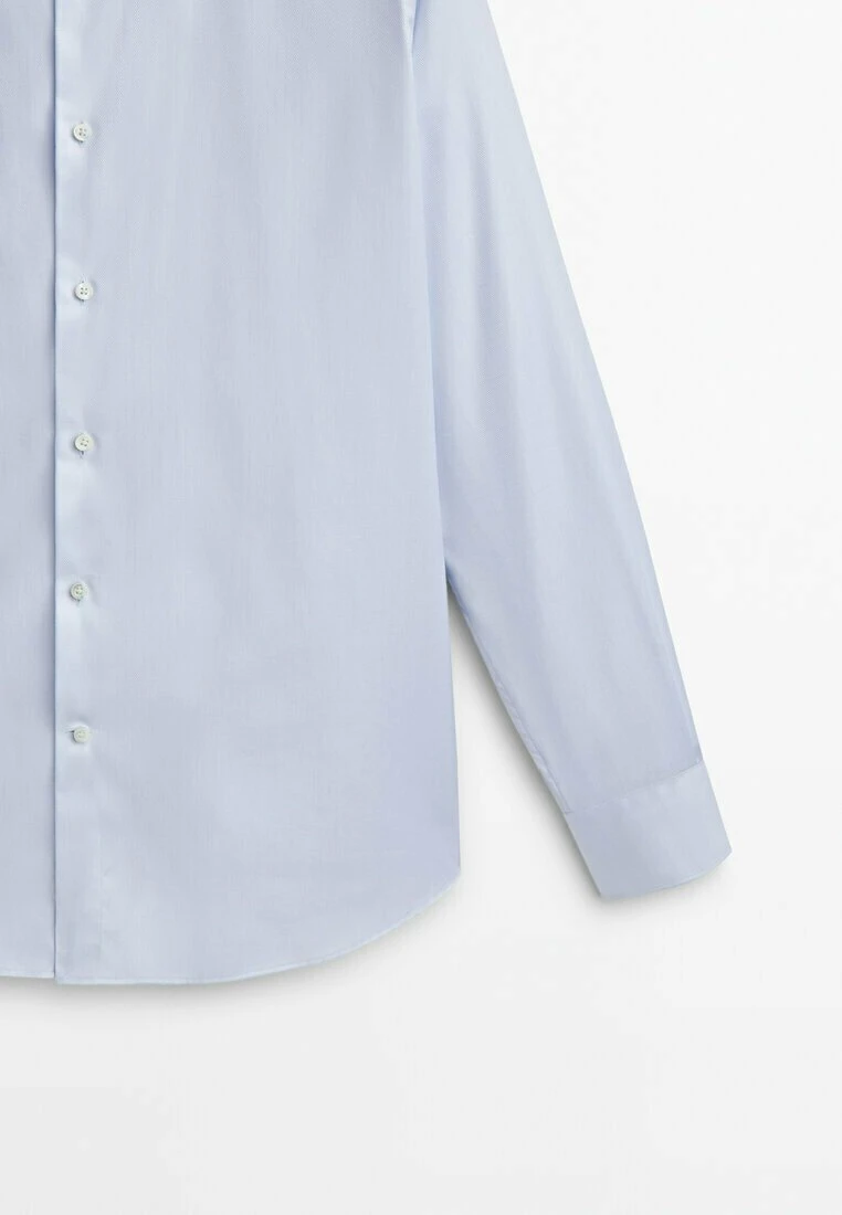 Massimo Dutti Easy Iron - Formal Shirt - Light Blue 10 Massimo Dutti Easy Iron - Formal Shirt - Light Blue - Image 8