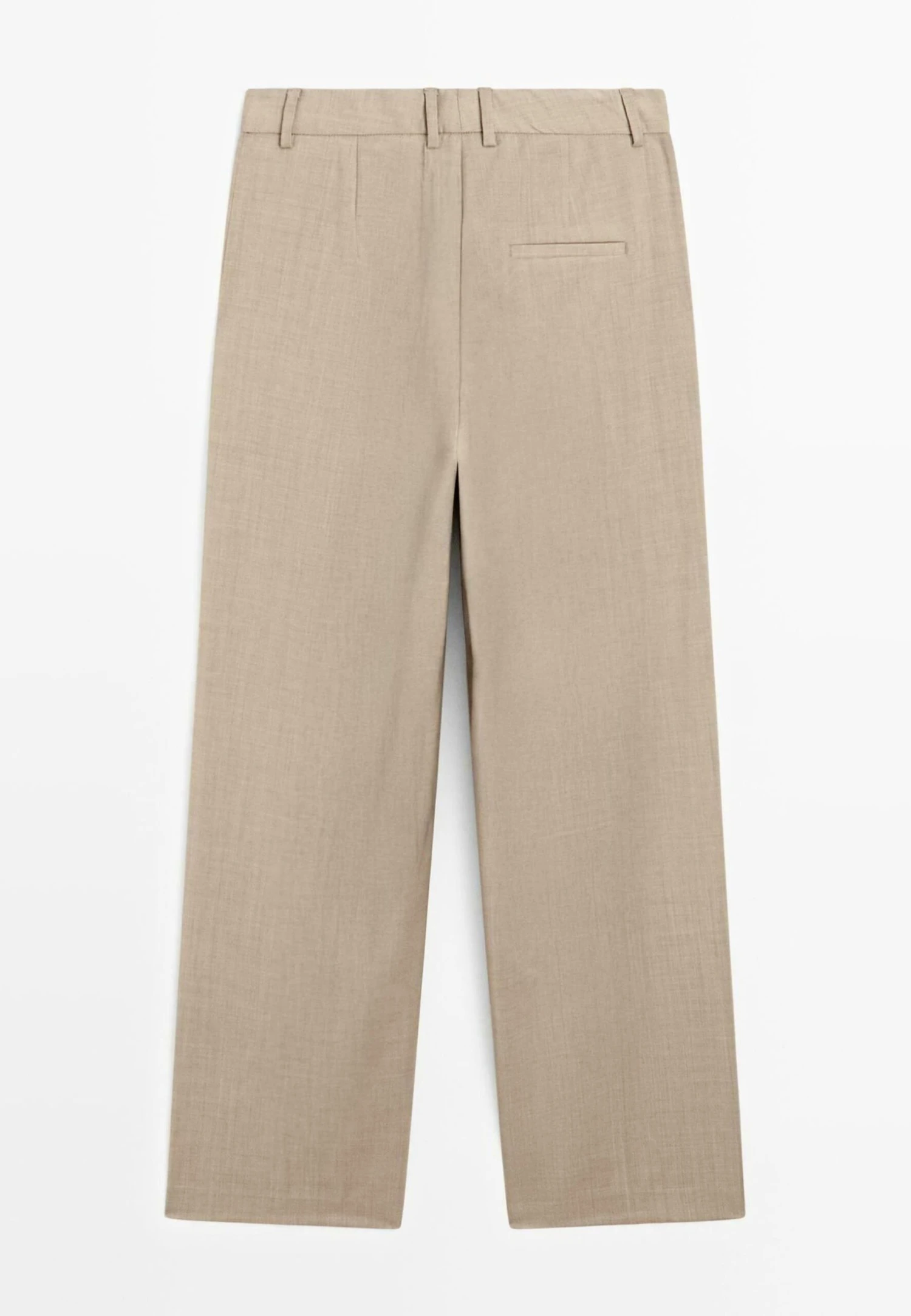 Massimo Dutti DARTED - Trousers - BEIGE 8 Massimo Dutti DARTED - Trousers - BEIGE - Image 6