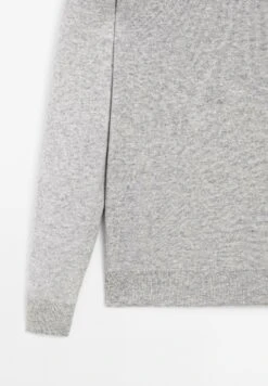 Massimo Dutti CREW NECK LONG SLEEVE - Jumper - GREY -Massimo Dutti Shop 72564fdebeb14492b805dd58ead731e4