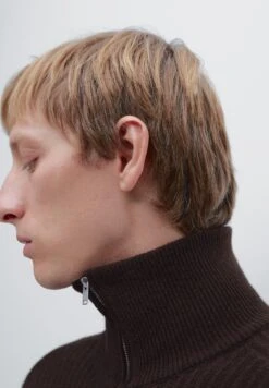 Massimo Dutti MOCK NECK SWEATER - Jumper - Bordeaux -Massimo Dutti Shop 728322a750974938a2aa29c3cb5a1ac6