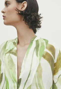 Massimo Dutti OversizeWith A Palm Tree - Tunic -Massimo Dutti Shop 728435245d69450abf4f50efde378ee4