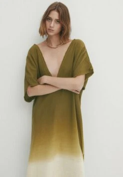 Massimo Dutti Rustic Ombré - Day Dress -Massimo Dutti Shop 72cd29dae4c1442aafb24d8564bf78fa