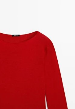 Massimo Dutti BOAT NECK LONG SLEEVE - Jumper - Red 27 Massimo Dutti BOAT NECK LONG SLEEVE - Jumper - Red -Massimo Dutti Shop 72d56ea28d6340ad9125552d871b6d54
