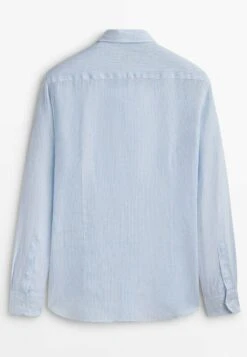 Massimo Dutti Micro-Stripe - Shirt - Light Blue 17 Massimo Dutti Micro-Stripe - Shirt - Light Blue -Massimo Dutti Shop 72e6b93c1bc7487b8ff68bc74cc2ae18