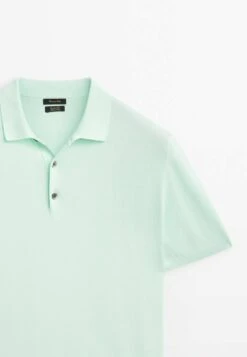 Massimo Dutti Short Sleeve - Polo Shirt - Turquoise 19 Massimo Dutti Short Sleeve - Polo Shirt - Turquoise -Massimo Dutti Shop 72ee50c929f2415193426be6f5229698