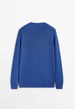 Massimo Dutti Jumper - Neon Blue -Massimo Dutti Shop 730f618dd03941b88a6444be4ba339cd