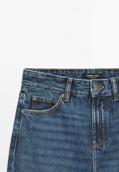 Massimo Dutti MID-RISE STRAIGHT-LEG - Straight Leg Jeans - Blue 19 Massimo Dutti MID-RISE STRAIGHT-LEG - Straight Leg Jeans - Blue -Massimo Dutti Shop 7321575f0a0b48a8acabbbcea86c9d24