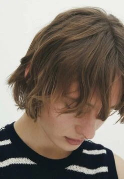 Massimo Dutti Textured Striped Crop - Top - Dark Blue -Massimo Dutti Shop 7351c9eb8e3b45439c7008d0e09fdbc8