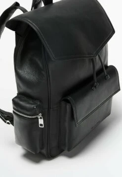Massimo Dutti With Flap And Pocket Details- Rucksack - Black -Massimo Dutti Shop 73688005e3e24e3ab96ea9e0ea0d2f86