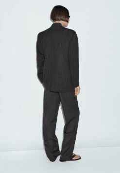 Massimo Dutti STRIPED PRINT - Blazer - Dark Grey 14 Massimo Dutti STRIPED PRINT - Blazer - Dark Grey -Massimo Dutti Shop 737bc070e1f54f8ba50ec5d210777971