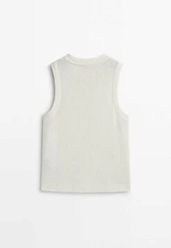 Massimo Dutti Textured Blend - Top - Beige 17 Massimo Dutti Textured Blend - Top - Beige -Massimo Dutti Shop 7382f8e5c7e5484ebbeaa3ddaa317d42