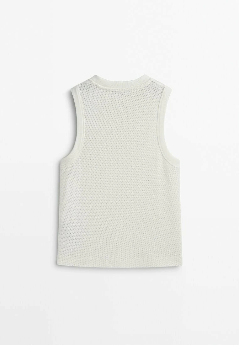 Massimo Dutti Textured Blend - Top - Beige 8 Massimo Dutti Textured Blend - Top - Beige - Image 6