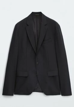 Massimo Dutti Slim-Fit - Suit Jacket - Dark Blue -Massimo Dutti Shop 73b2c2f6d96a44cbaec508400481da06