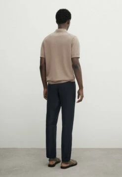 Massimo Dutti Milano Short Sleeve- Polo Shirt - Brown -Massimo Dutti Shop 73b9c0b1eaea498eb4feca8f944447e0