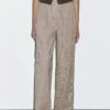 Massimo Dutti TEXTURED MULTI-STRIPE - Trousers - Grey -Massimo Dutti Shop 73c99f1cac2340db8bbe7acae8e96845