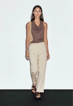Massimo Dutti STRAIGHT-LEG - Trousers - BEIGE 13 Massimo Dutti STRAIGHT-LEG - Trousers - BEIGE -Massimo Dutti Shop 73f15afe206b45eeb68d8b0ab4a030a5