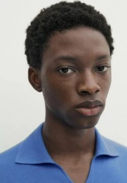 Massimo Dutti Milano Short Sleeve- Polo Shirt - Royal Blue -Massimo Dutti Shop 7406d1f4b36f4649905873e91486f972